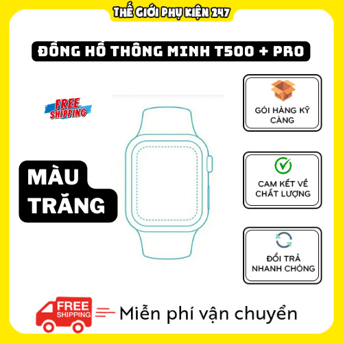 Đồng hồ thông minh T500+ Pro dầy đầy đủ chức năng-nghe gọi thông báo, theo dõi nhịp tim - FuniMart Đồng hồ thông minh T500+ Pro dầy đầy đủ chức năng-nghe gọi thông báo, theo dõi nhịp tim - FuniMart