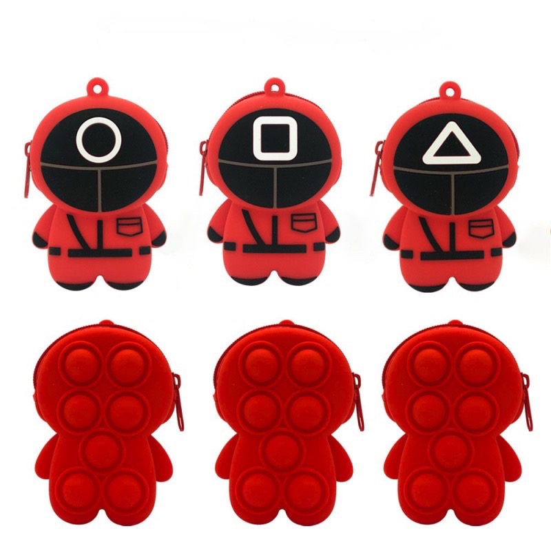 Túi Đeo Chéo Pop it hình Squid game siêu hot trend