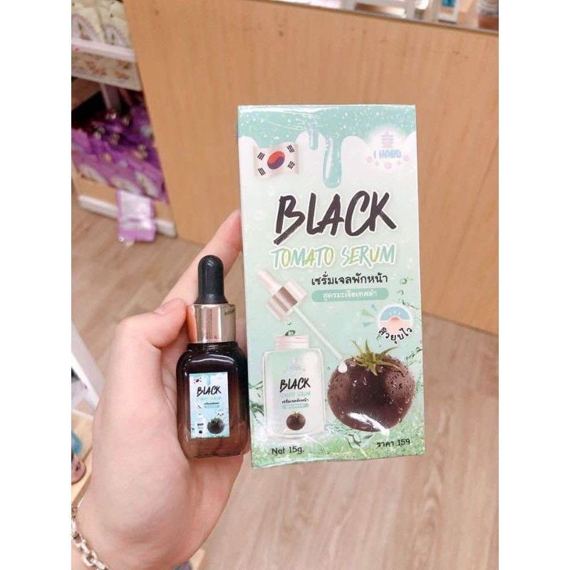 Serum Cà Chua Đen Dưỡng Sạch Mụn Black TOMATO Serum Thái Lan 15g - FuniMart